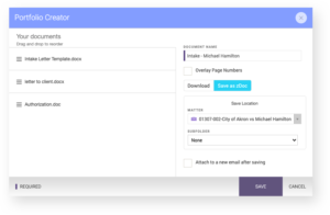 Portfolio Generator in Zola Suite