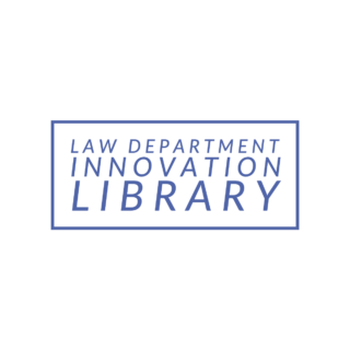 Text logo for Law Department Innovation Library