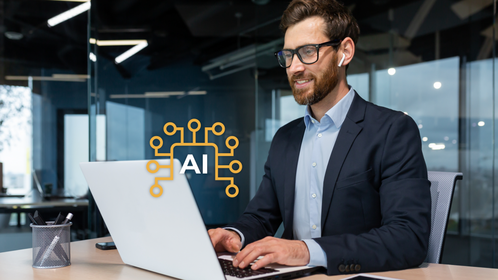 image of a man sitting at a computer