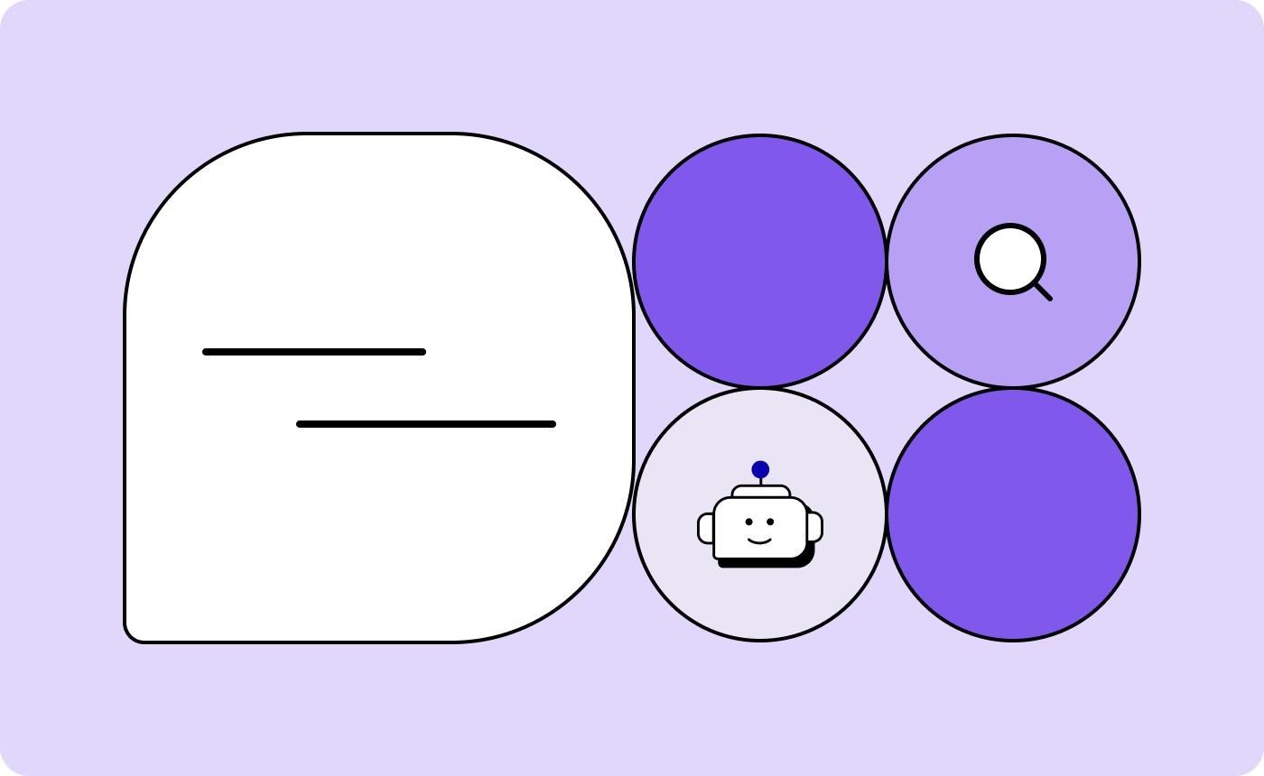 Illustrated hero image for AI text identification blog post