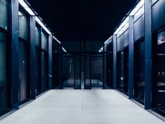 This hallway in the Reina Sofia reminded me of the Death Star.